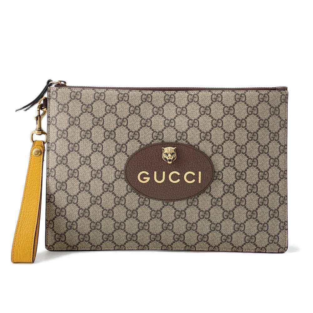 Gucci Clutch Bag Neo GG Supreme Shoulder Pouch